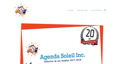 Desktop Screenshot of agendasoleil.com
